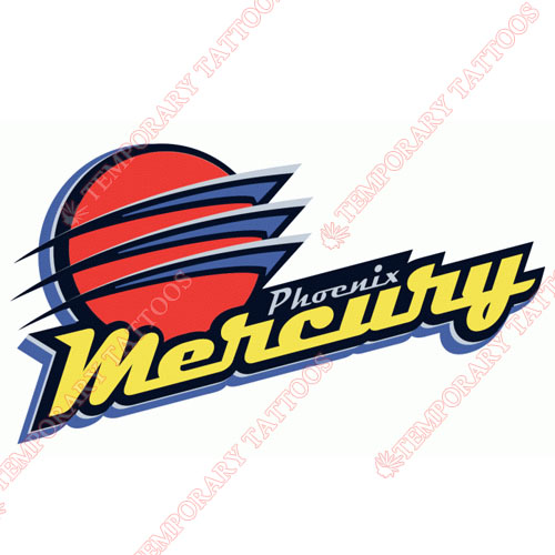 Phoenix Mercury Customize Temporary Tattoos Stickers NO.8573